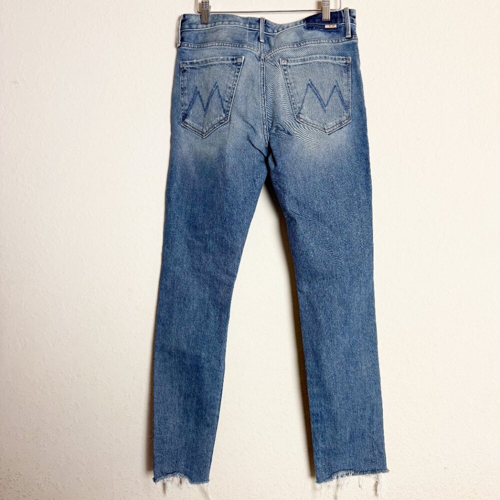 Mother The Trickerster Skimp Fray Thrill Seeker Jeans Size 27 - Picture 6 of 9